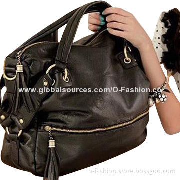Leather tote bags